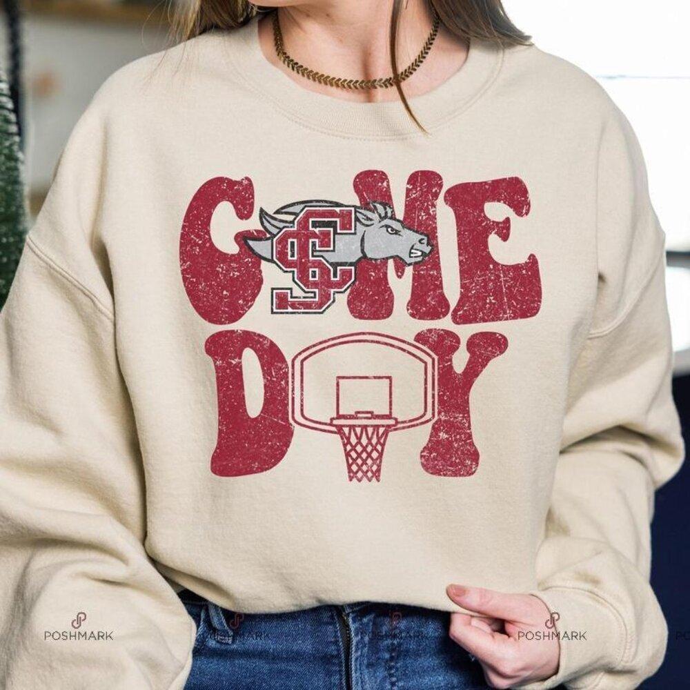 Santa Clara Broncos Ncaa Division I College Retro Fan Gift Sweatshirt - Picture 1 of 4